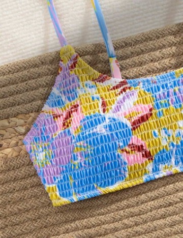 Costum de baie SHEIN, mix culori