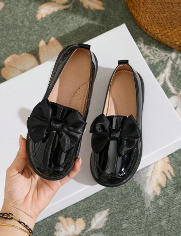 Mocasini Shein Kids, negru Negru