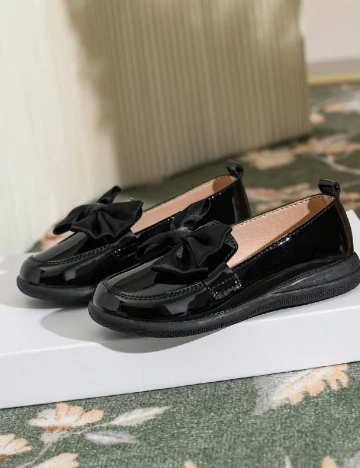 Mocasini Shein Kids, negru Negru