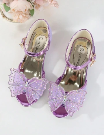 Pantofi Shein Kids, mov