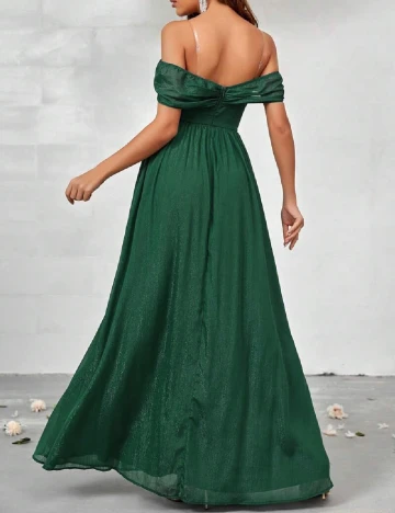 Rochie lunga SHEIN, verde