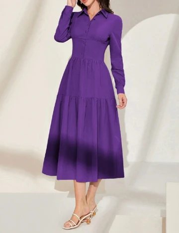 Rochie medie SHEIN, mov Mov