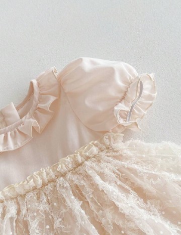 Rochie Shein Kids, crem