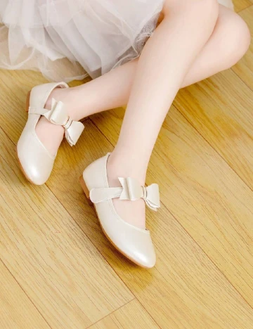 Pantofi Shein Kids, bej