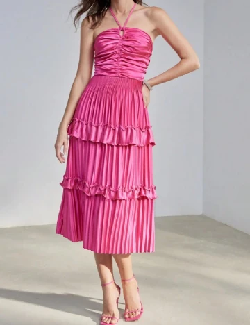 Rochie medie SHEIN, roz