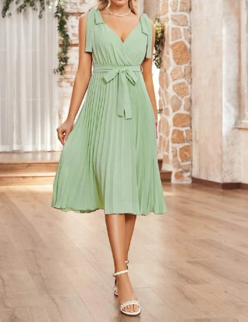 Rochie medie SHEIN, verde