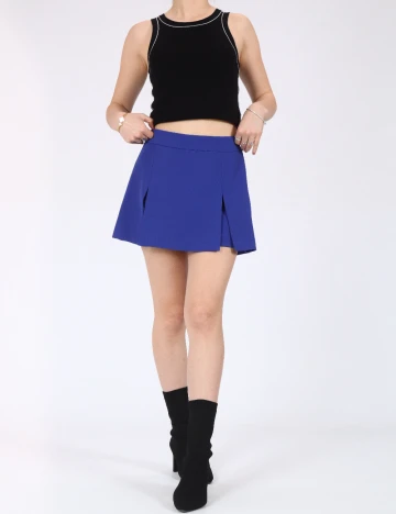 Fusta pantalon Only, albastru