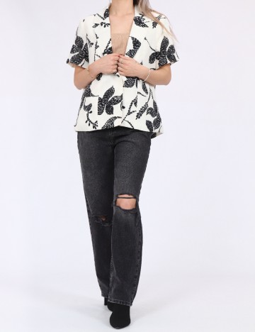 
						Sacou Vero Moda, alb