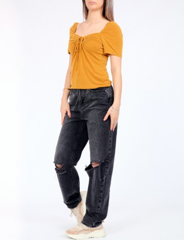 Bluza Vero Moda, mustar