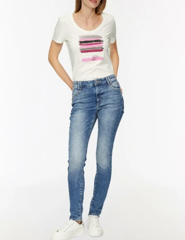 Tricou s.Oliver, alb