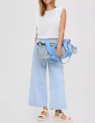 Bluza s.Oliver, alb Alb