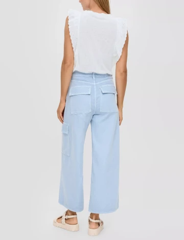 Bluza s.Oliver, alb Alb
