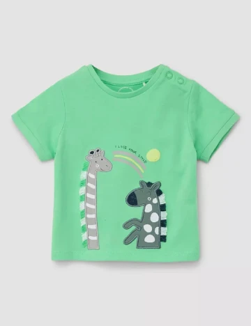 Tricou s.Oliver, verde Verde