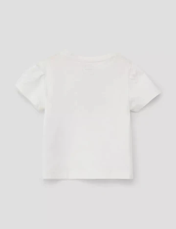 Tricou s.Oliver, alb Alb