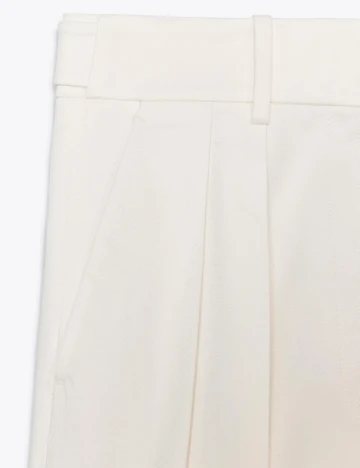 Pantaloni Zara, alb