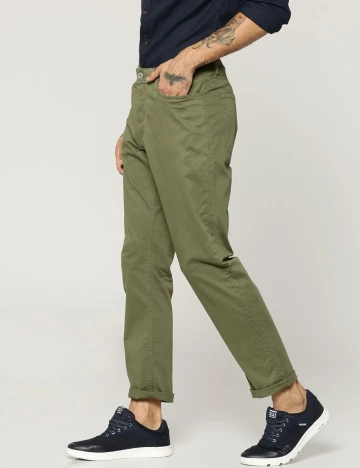 Pantaloni Jack&Jones, kaki, W29/L32 Verde