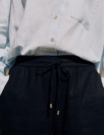 Pantaloni Zara, bleumarin