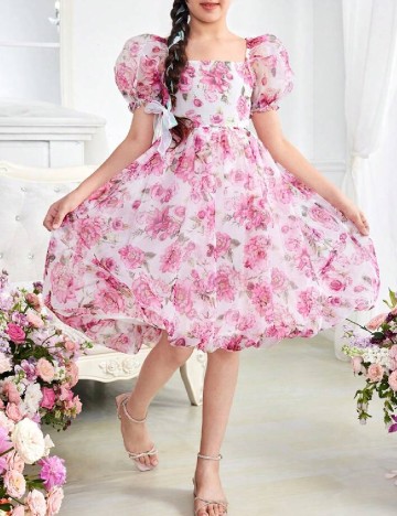 
						Rochie Shein Kids, floral print