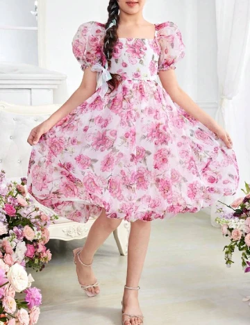 Rochie Shein Kids, floral print
