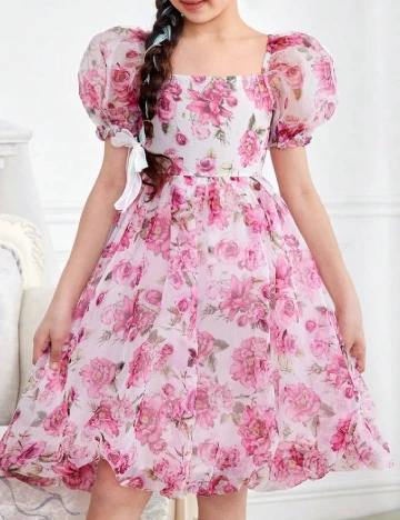 Rochie Shein Kids, floral print