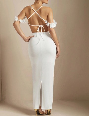 Rochie lunga SHEIN, alb