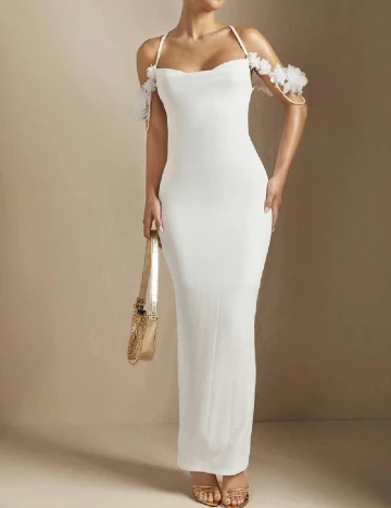 Rochie lunga SHEIN, alb