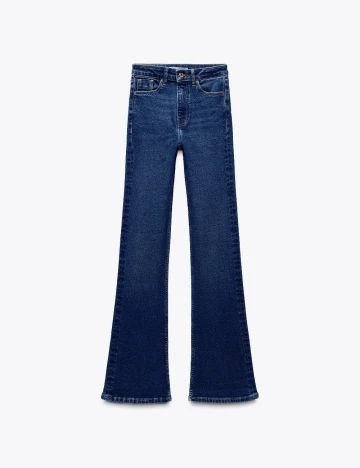 Blugi Zara, albastru Albastru