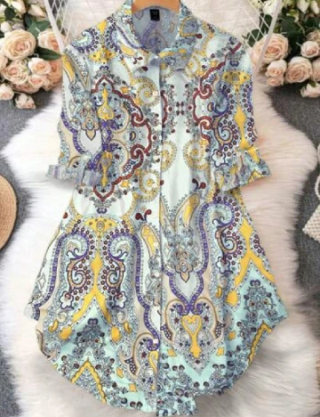 Rochie scurta SHEIN CURVE, mix culori Mix culori