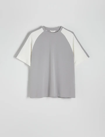 Tricou Oversize Reserved, gri