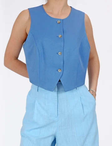 Vesta Vero Moda, albastru Albastru