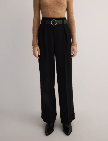 Pantaloni Reserved, negru Negru