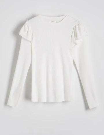 Bluza Reserved, alb