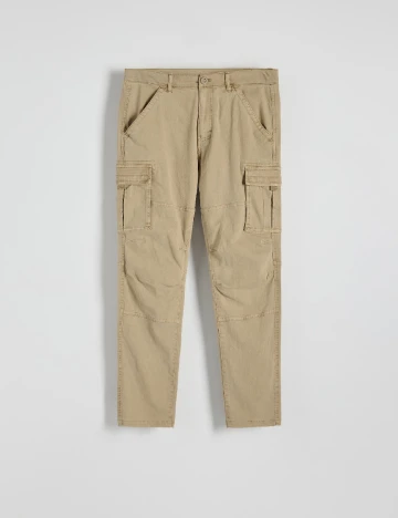 Pantaloni Reserved, bej