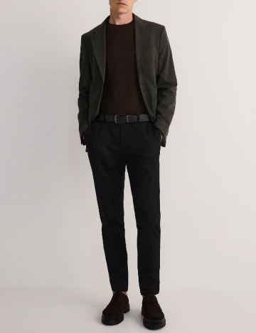Pantaloni Reserved, negru Negru