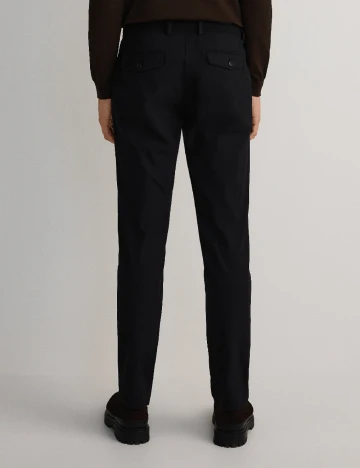 Pantaloni Reserved, negru Negru