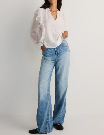 Bluza Reserved, alb