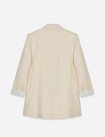 Sacou Oversize Zara, bej