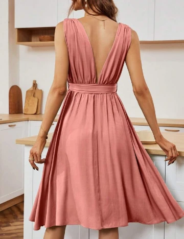 Rochie scurta SHEIN, roz