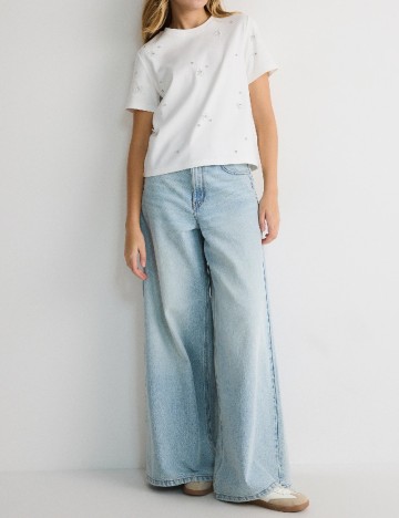 Tricou Reserved, alb