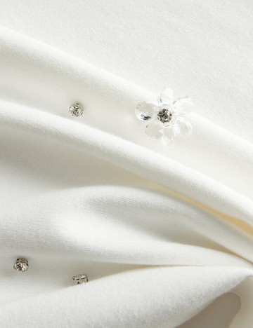 Tricou Reserved, alb