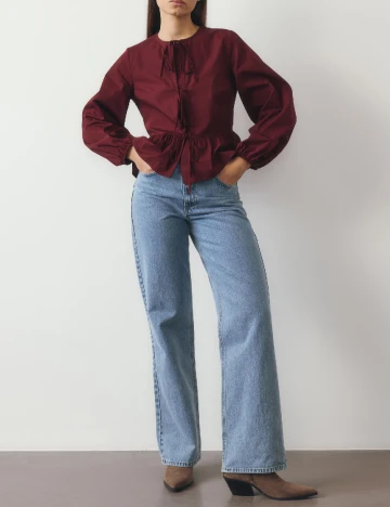 Bluza Reserved, visiniu Rosu