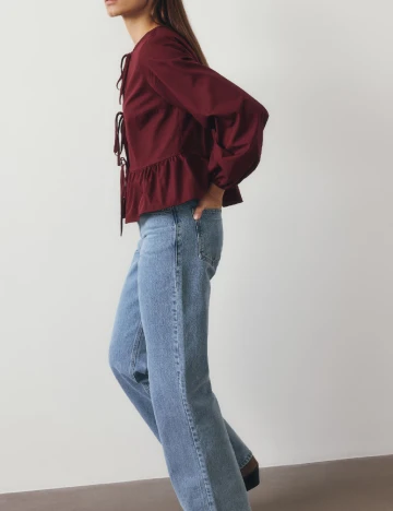 Bluza Reserved, visiniu Rosu