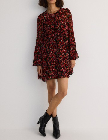 
						Rochie scurta Reserved, floral print