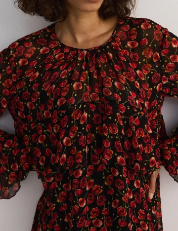 Rochie scurta Reserved, floral print