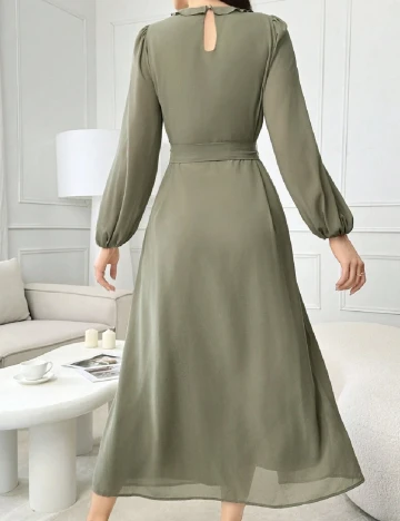 Rochie lunga SHEIN, verde