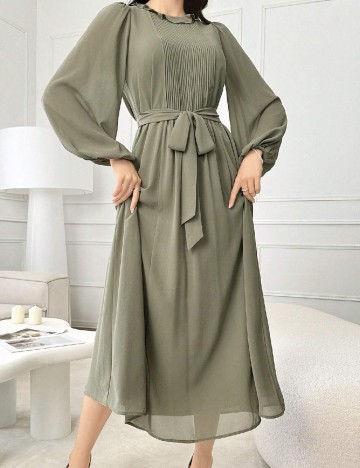 Rochie lunga SHEIN, verde