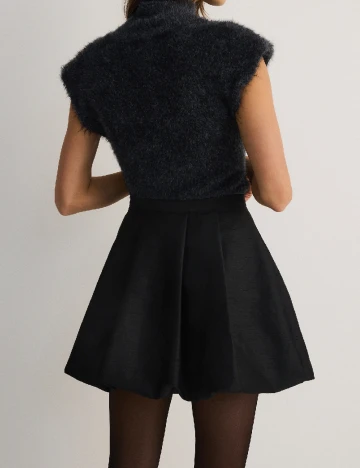 Fusta Reserved, negru Negru