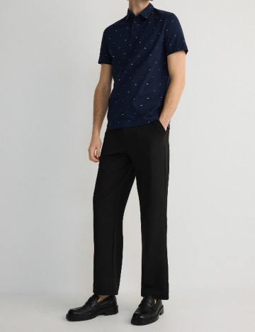 Tricou Reserved, bleumarin