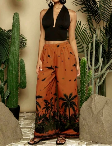 Pantaloni SHEIN, portocaliu Portocaliu
