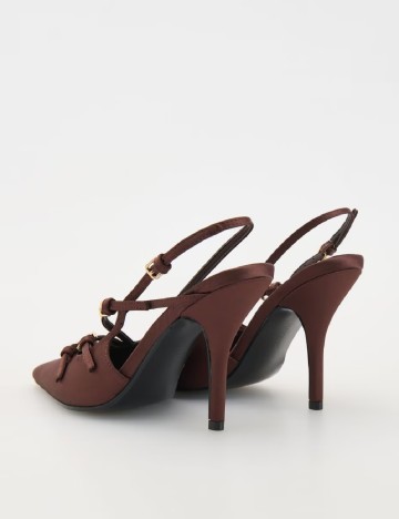 Pantofi Reserved, maro
